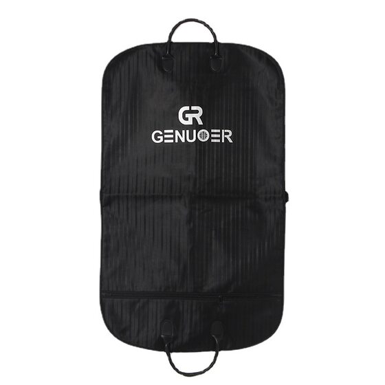 Non-woven suit dust cover wholesale custom coat dress storage home hanging pocket spot can be printed logo