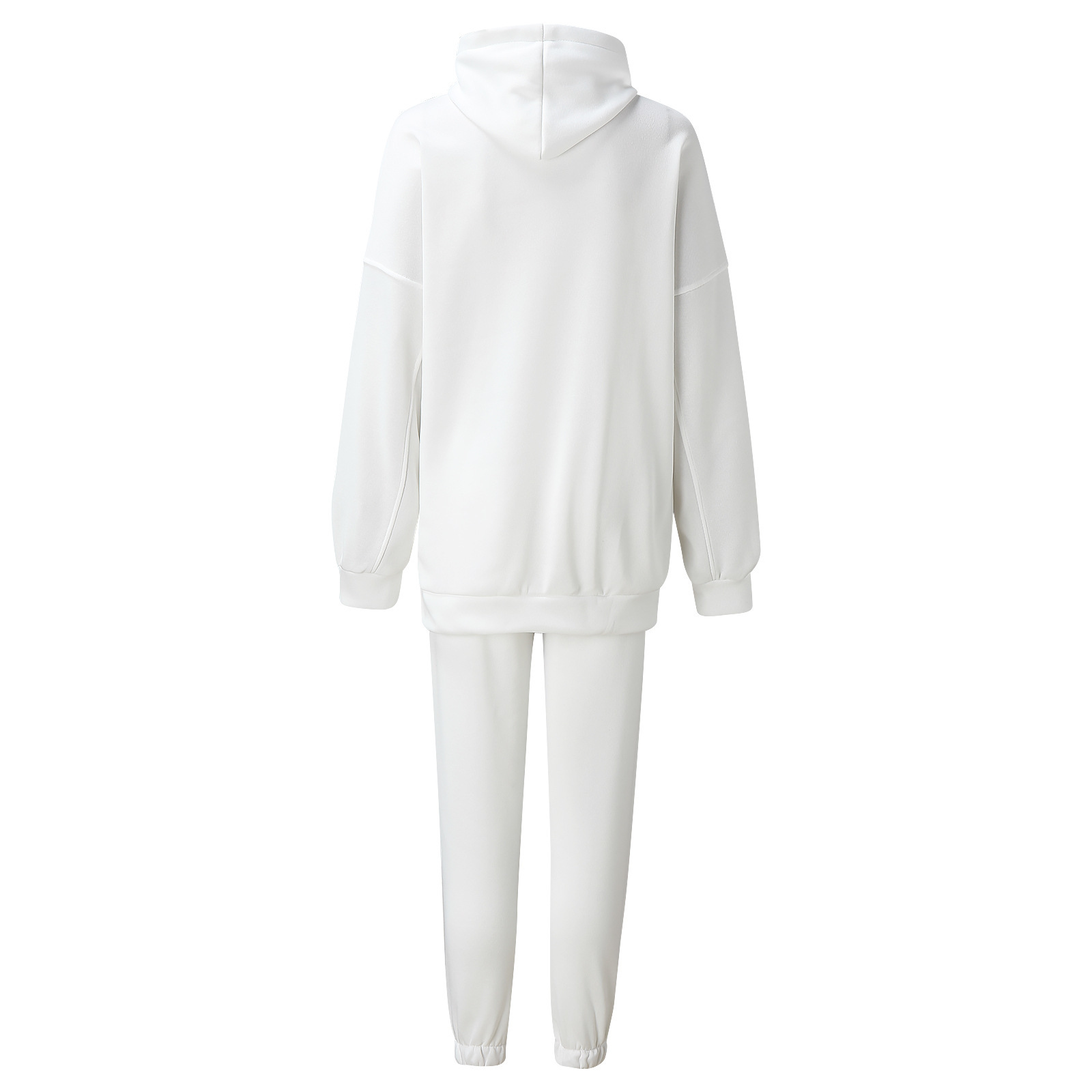 Women's Sweatshirt Suit Fleece-lined Two-piece Set For Women_voghion.com