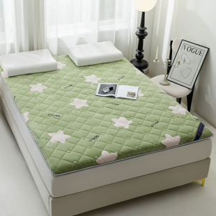 Thin Mattress Soft Cushion Protective Pad Hotel Rental Room Non-Slip Mattress Pad 1.5 Mattress Dormitory Bedding Single and Double