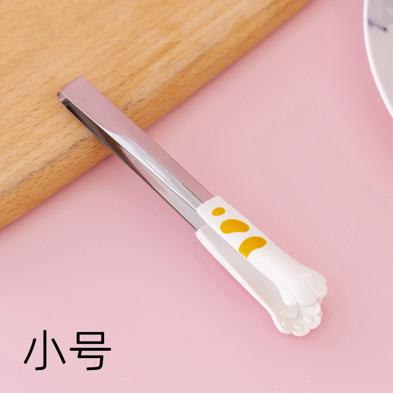 Lindo dibujos animados cocina garra de gato clip de alimentos de acero inoxidable clip de ensalada clip de barbacoa para hornear