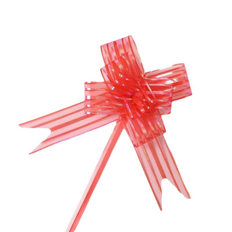 50 flores transfronterizas de nieve arco de flores de decoración de flores de bodas de regalo de la cinta de color del automóvil de boda