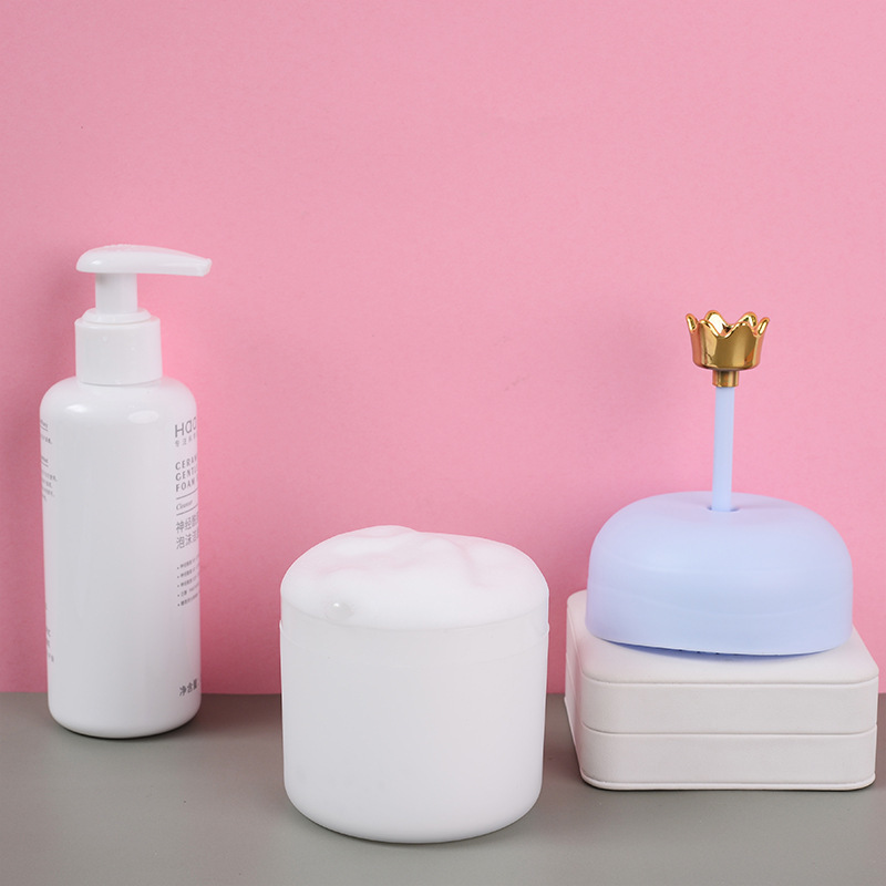 Limpiador facial máquina de espuma de limpieza facial champú espuma especial artefacto de espuma Gel de ducha taza de pelo botella de espuma