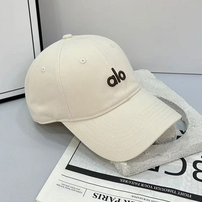 Gorra Casual de Visera de Algodón Bordado