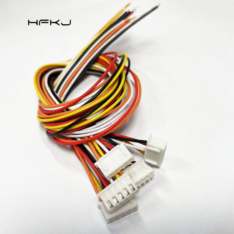 端子线XH2,54 5P端子线束2.54mm 5p电子线单头300MM 150mm 200mm