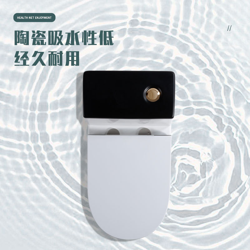 2025恒洁虹吸式连体马桶家用座便器节水静音防臭地排式现代马桶|undefined