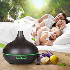 Source Onion Humidifier Quiet Wood Grain Large Capacity Ultrasonic Aroma Machine Air Purifier Spray Shenzhen Home Appliances