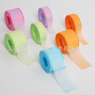 [Factory direct supply] the new pink silicone gel eyelash grafting tape can be pasted many times without hurting the skin beauty
