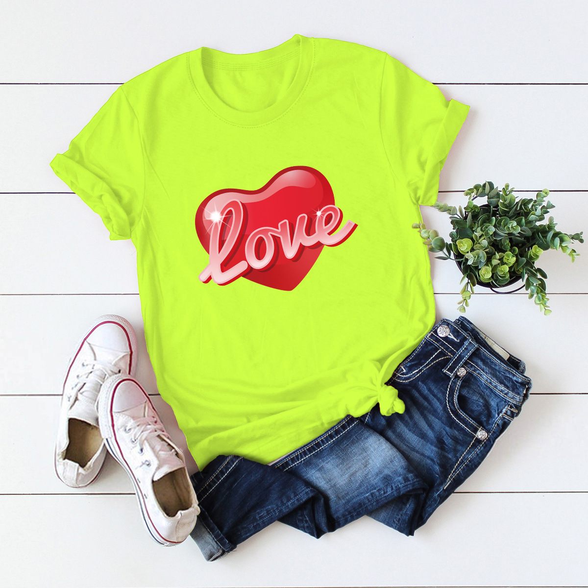 Women's Short Sleeve Printing Casual Fashion Printing display picture 12