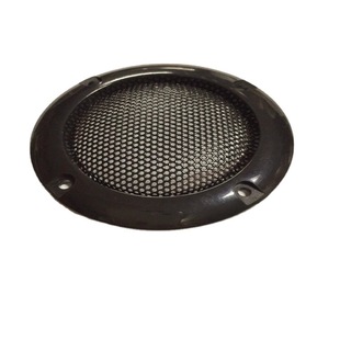 2inch Black Speaker Decorative Ring with Speaker Protection Black Iron Mesh Speaker Mesh DIY Audio Accessories Mesh Cover