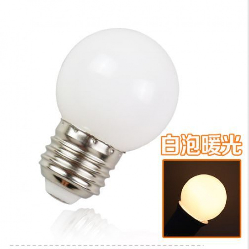 LED luz nocturna 1W3W5W hogar E27 viejo gran tornillo de luz blanca luz cálida protección de ojos una venta directa transfronteriza