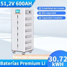 Bater&iacute;a apilable LiFePO4 51.2V 600Ah para hogar 800ah