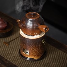 批发烧水壶煮茶壶泡茶壶温茶炉碳炉酒精炭火炉提梁煮茶壶陶炉壶