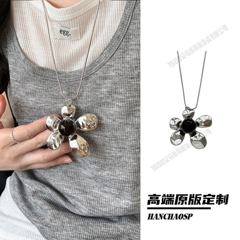 新しい中国風の禅ロングフェザーネックレスレトロエスニックスタイルセラミックセーターチェーンボヘミアンペンダントアクセサリー女性のための|undefined