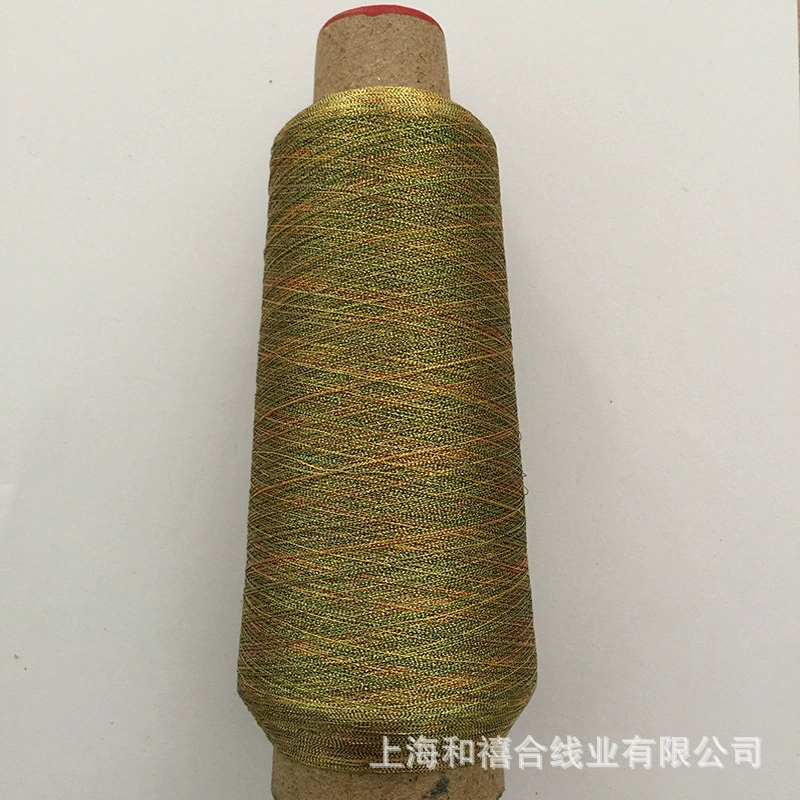 Silk threads with tassels, gold and silver, with embroidery