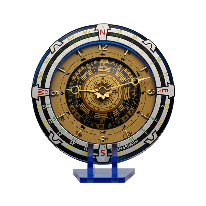 Двенадцать зодиакальных металлических столов фэн-шуй компас стол для внутренней отделки