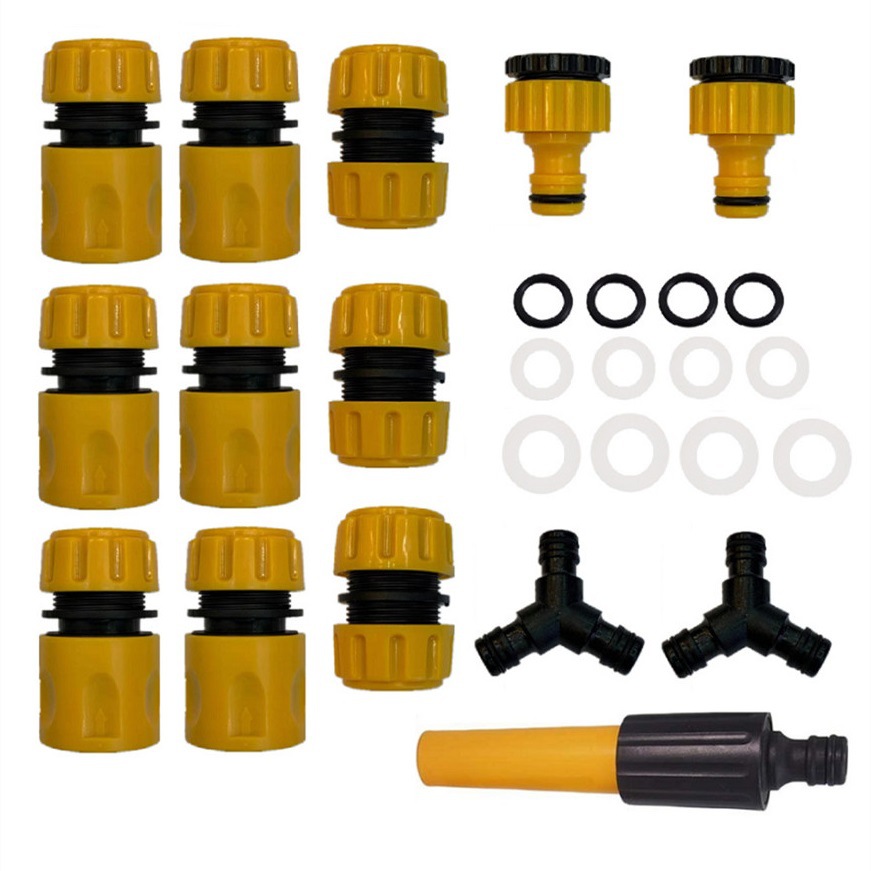 家用软管快接洗车配件水管水龙头快速卡扣对接洗车机转接头