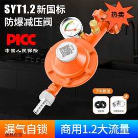 流量.减压阀商用液化气煤气防爆减压阀煤气罐低压自锁国标阀门