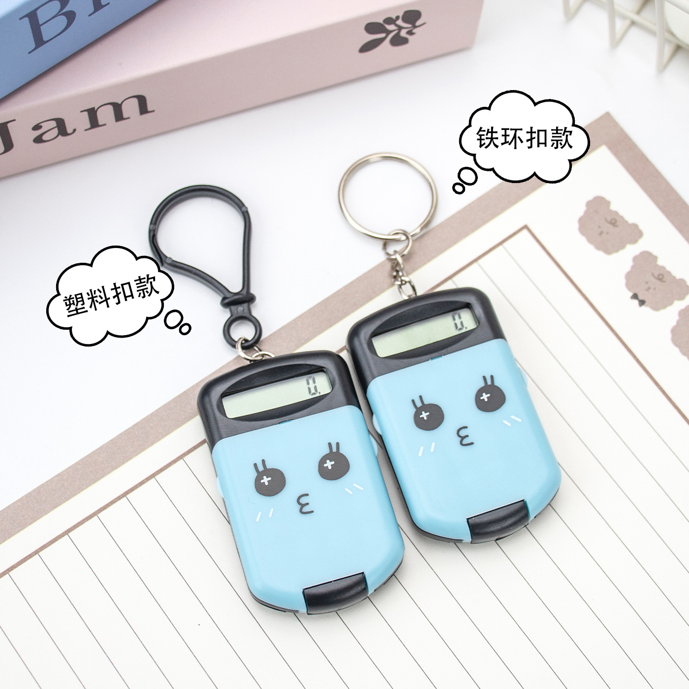 Mini calculadora de bolsillo con tapa, diseño creativo, portátil, "máquina matemática", venta directa de fábrica