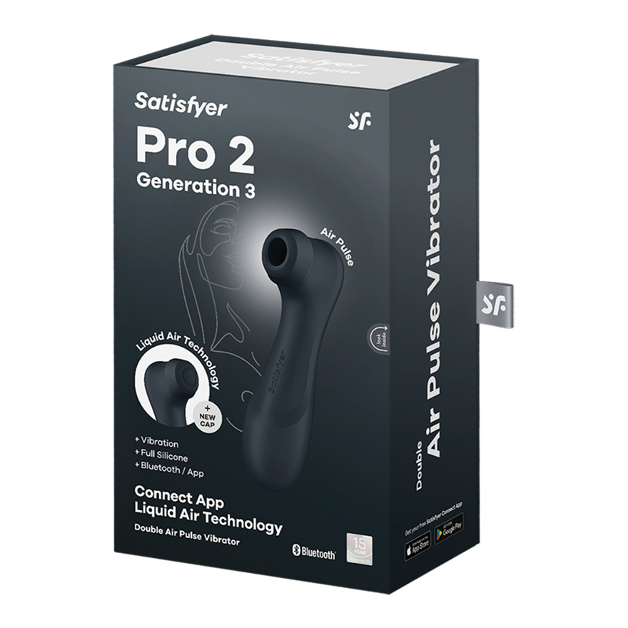 Satisfyer Pro2 G3 APP Yue Dong, versión mejorada del dispositivo de masturbación y succión erótica para mujeres adultas.