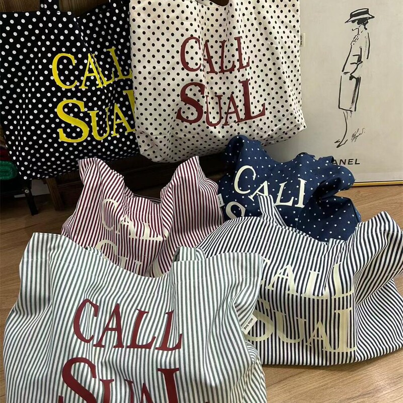 Korean Ins-Style Simple Versatile Tote Bag for Women 2025 New Large-Capacity Shoulder Bag Casual Commuting Versatile Bag
