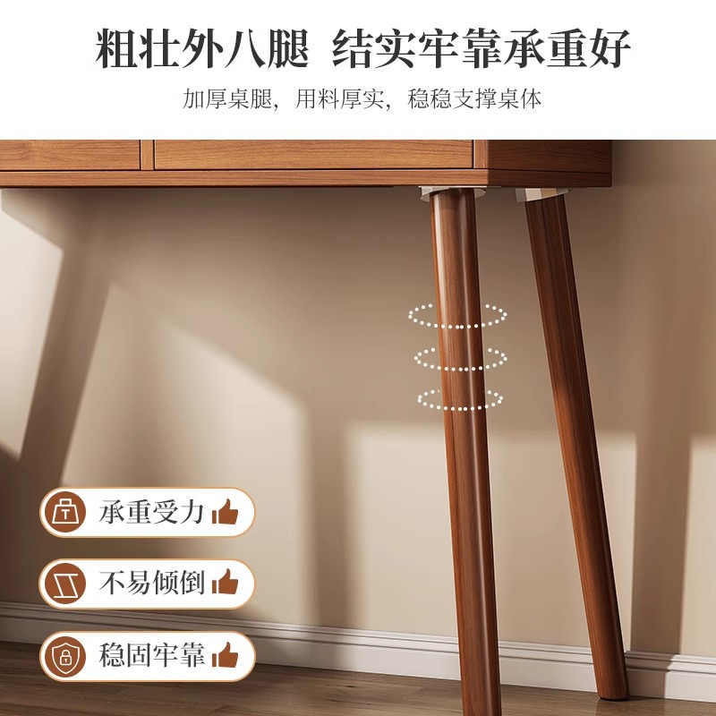 Tocador Dormitorio Moderno Simple Nuevo Mesa de maquillaje chino Espejo de maquillaje de lujo ligero Mesa de tocador Tocador de apartamento pequeño