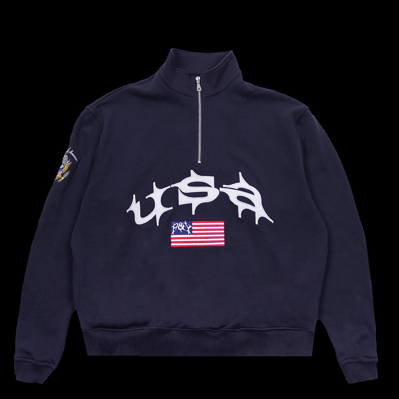 sweatshirt with zipper
