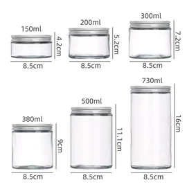 玻璃罐;密封盒储物罐;收纳密封罐