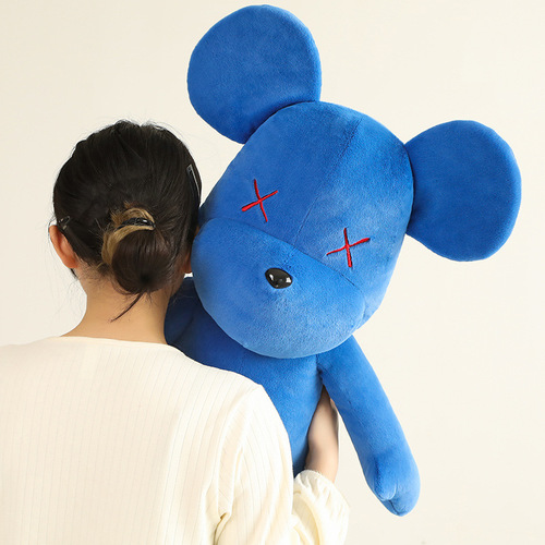 ins creative trendy brand violent bear doll cute hug bear plush doll soothing cloth doll bag pendant