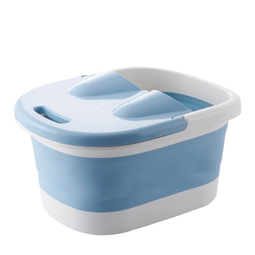  folding foot bath bucket plastic foot bath thickened foot bath bucket foot bath massage foot bath with cover