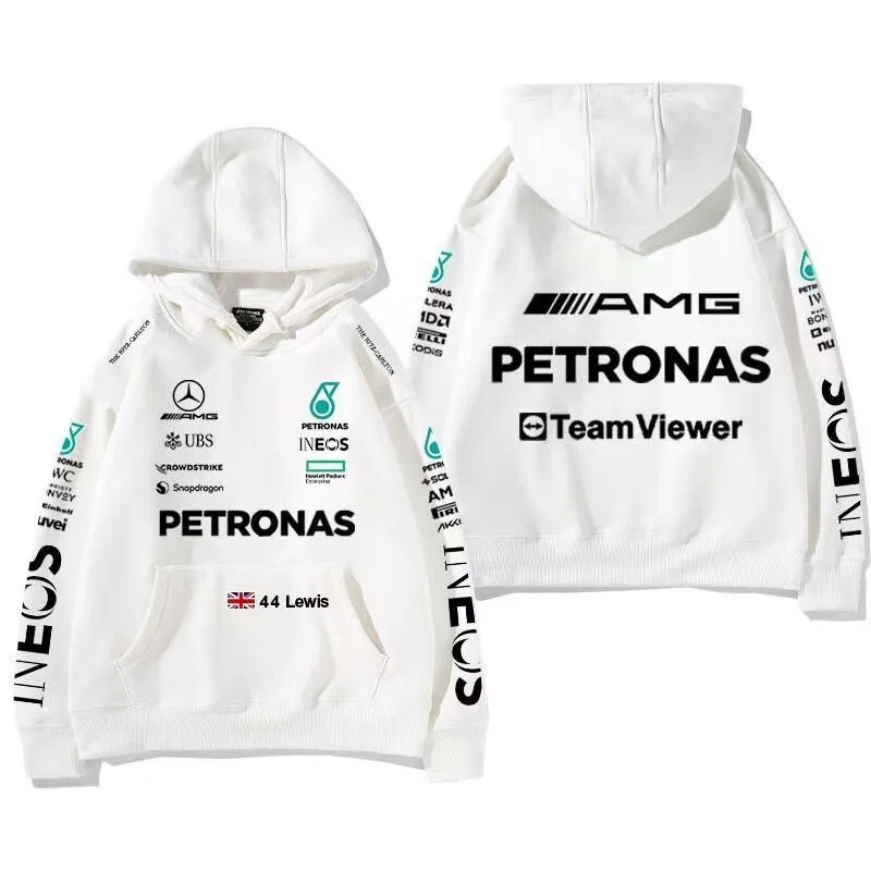 2025 New Cross-Border Mercedes Amg Racing Hooded Sweatshirt for Men, Loose Printed Sports Shirt, Trendy Brand Jacket 2025 New Cross-Border Mercedes Amg Racing Hooded Sweatshirt for Men, Loose Printed Sports Shirt, Trendy Brand Jacket