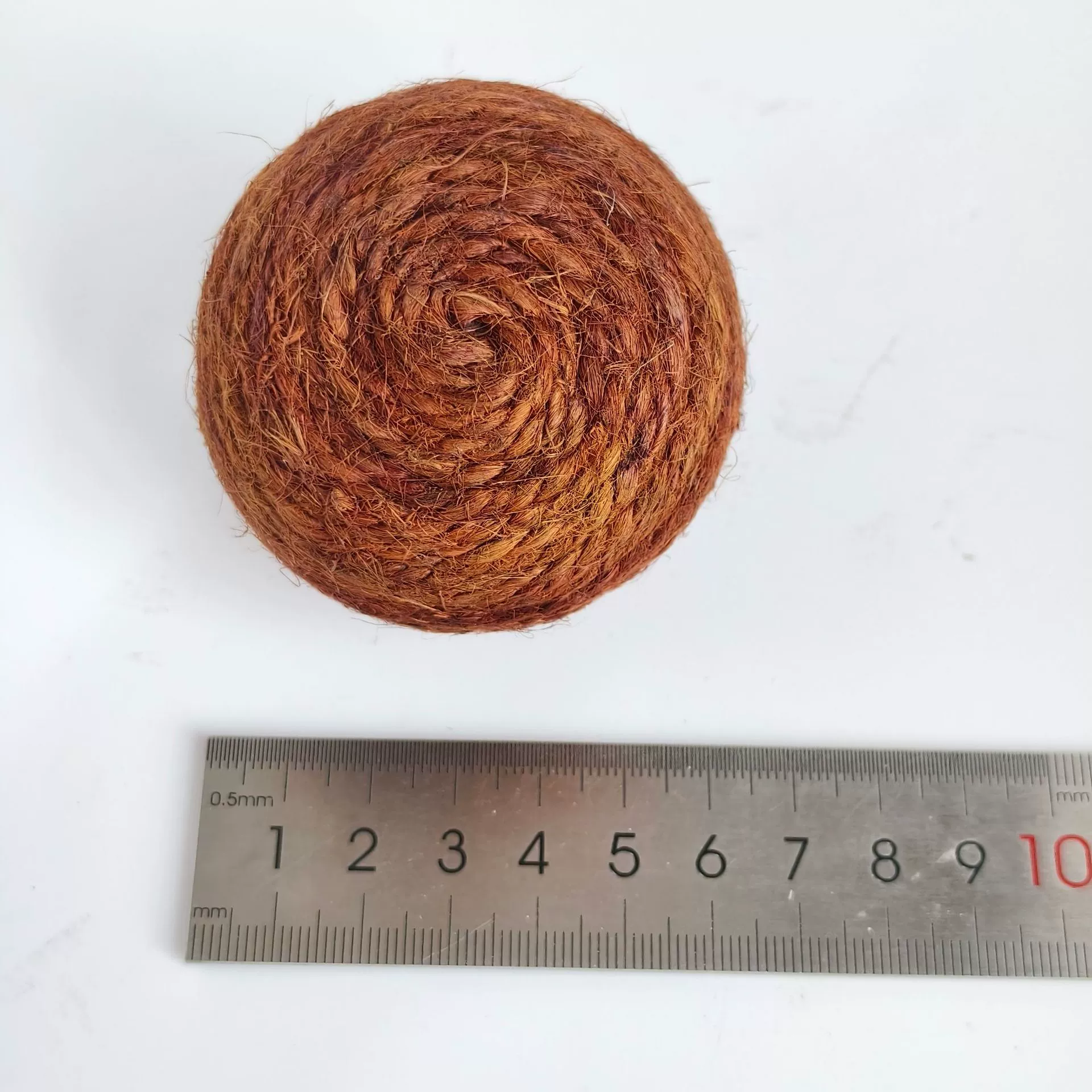 Настроить | Трансграничные товары для домашних животных, хомяк, кролик, птица, кошка и собака, жевательные и шлифовальные декоративные игрушки, коричневый каннабис, веревочный мяч