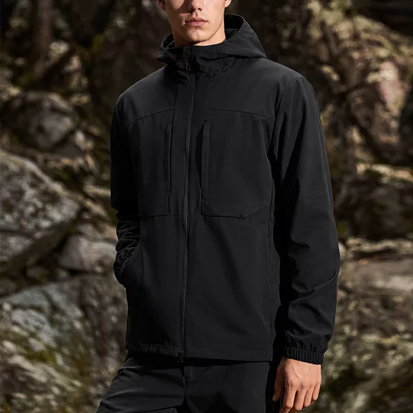 Men's autumn thin sports jacket, water-resistant, quick-drying, suitable for fitness training, outdoor leisure, running, and sun protection