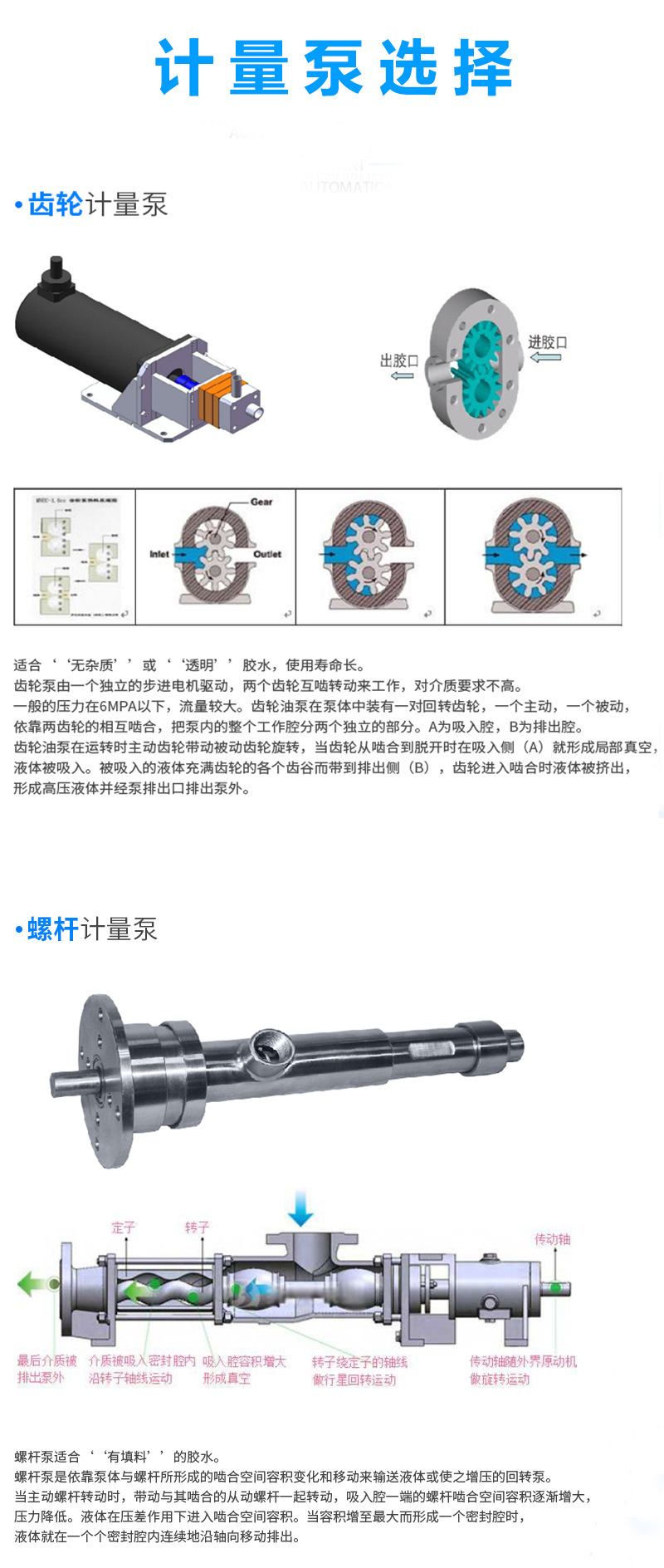 计量泵的选择