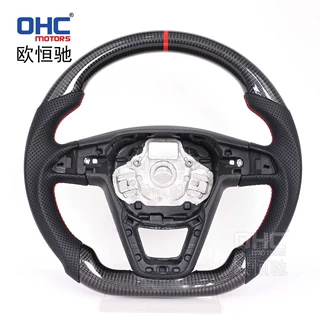 适用13-19西雅特Seat Leon Mk3 FR/Cupra Ibiza碳纤维方向盘改装