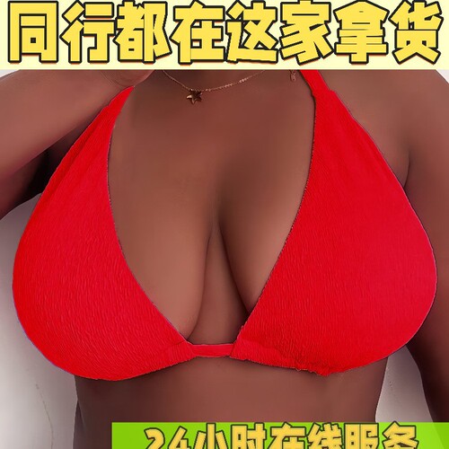 2025 Western and European-style strapless plus-size bikini for women, sexy shaping swimsuit top