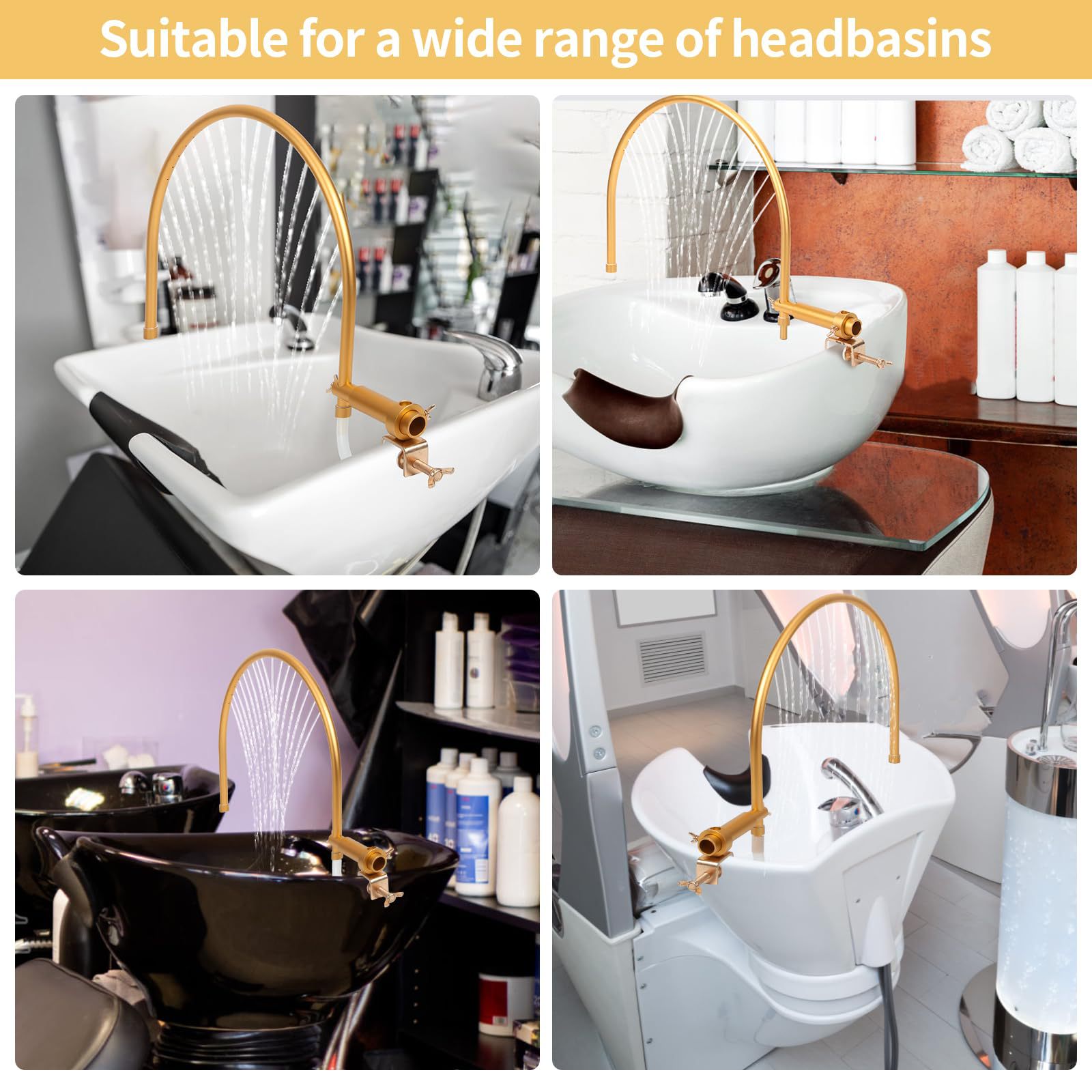 Barbería transfronteriza circulante de agua aparato de tratamiento de cabeza salón lava cama de cerámica cuenca de codo de agua al por mayor