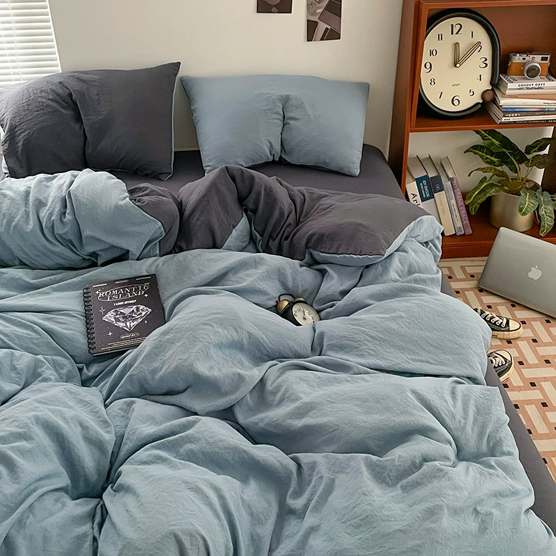 Трансграничный японский стиль простой простой цветной хлопок