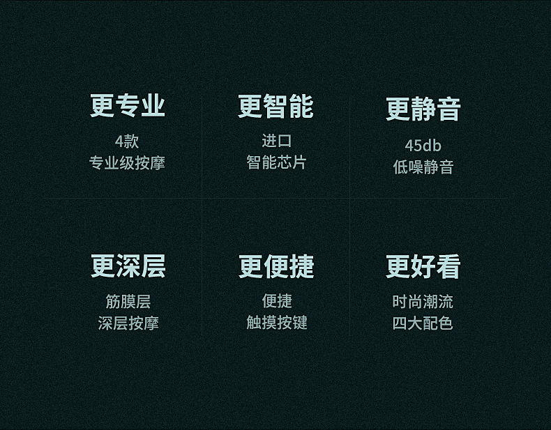 掌心迷你筋膜枪 按摩器 肌肉冲击放松筋膜枪 电动按