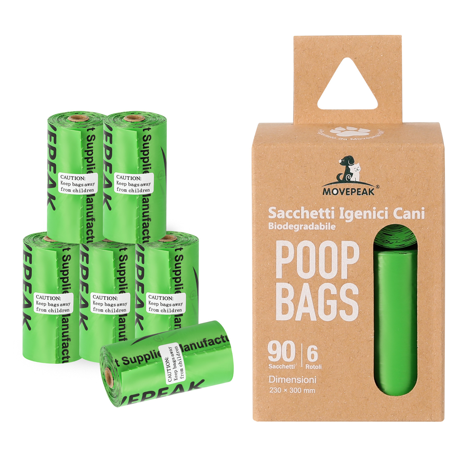 Bagas de arena para gatos degradables 1.5 seda EPI bag