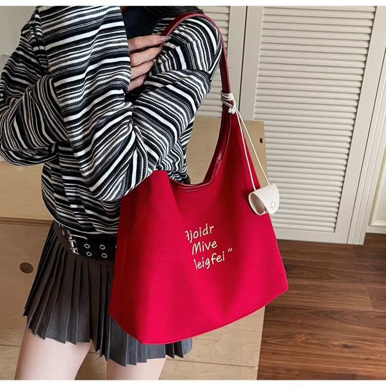 Tote Bag Women 2025 large-capacity fashionable casual women's bag, simple and versatile women's single-shoulder bag, travel handbag undefined