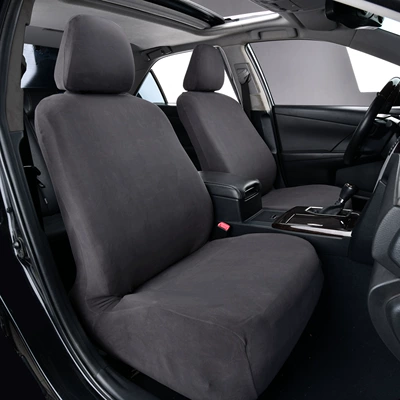 and headrest separate covers, Universal seat cover - front-row-seat-cover-de-rong-black-style-a-single-universal-one-size-fits-all