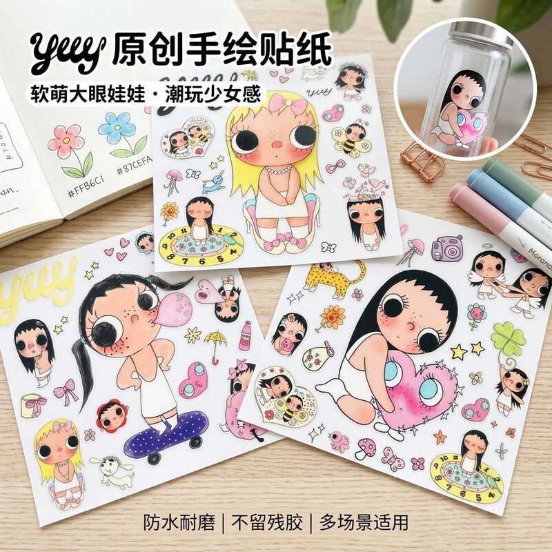Cute Little Yuyu Creative Stickers with High Aesthetic Value for DIY Decoration on Phones, Tablets, Planners, and Instagram Cute Little Yuyu Creative Stickers with High Aesthetic Value for DIY Decoration on Phones, Tablets, Planners, and Instagram