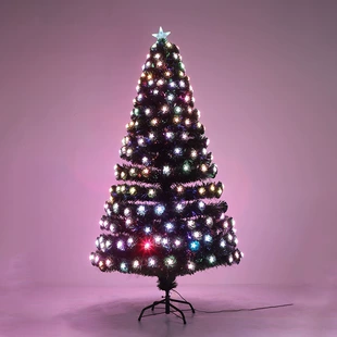 Уличная ёлка с разноцветной LED-подсветкой