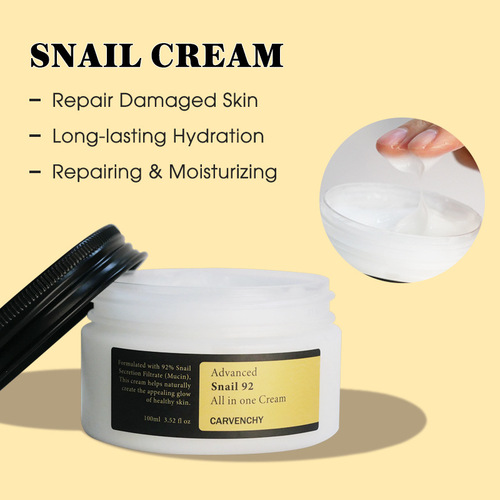Cross-border exclusive supply of Advanced Snail 92 All in one Cream snail cream for brightening and smoothing