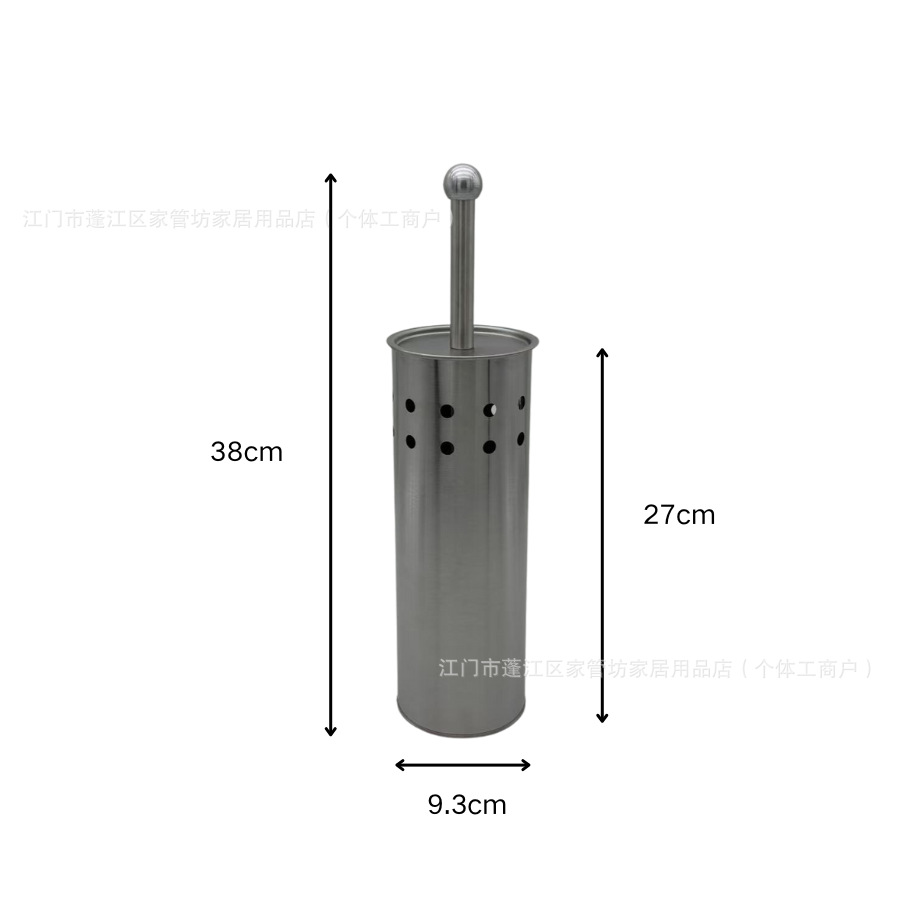 Conjunto de cepillo de inodoro transfronterizo, cepillo de inodoro con base antideslizante sin esquina muerta, suministro directo de fábrica transfronterizo. image 9