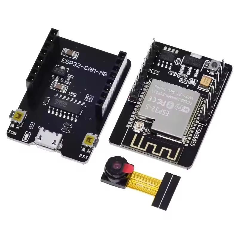 WiFi bluetoothモジュールESP32シリアル転送WiFi/カメラ/ESP32-CAM開発ボードテストボード|undefined