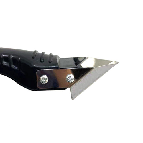 Three-in-one caulking agent squeegee