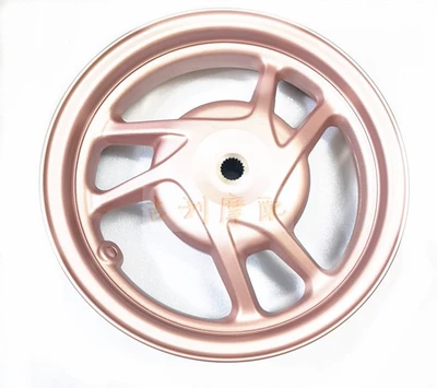 Modified 12inch Wheel Rim, Motorcycle wheel hub - rear-wheel-rose-gold
