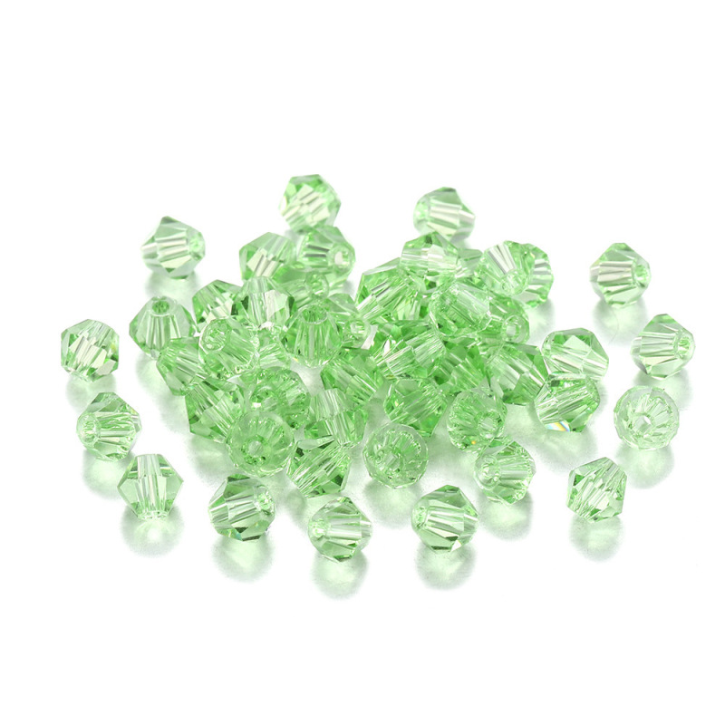 跨境直销2/3/4/6MM水晶玻璃菱形珠diy饰品配件彩色水晶切面散珠子|undefined