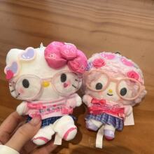 粉色辣妹闪闪高校2代kitty/小羊毛绒挂件包挂少女心
